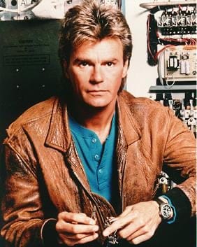 Richard Dean Anderson as MacGyver